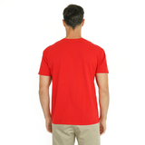 Classic Cotton Tee in Mahogany Red